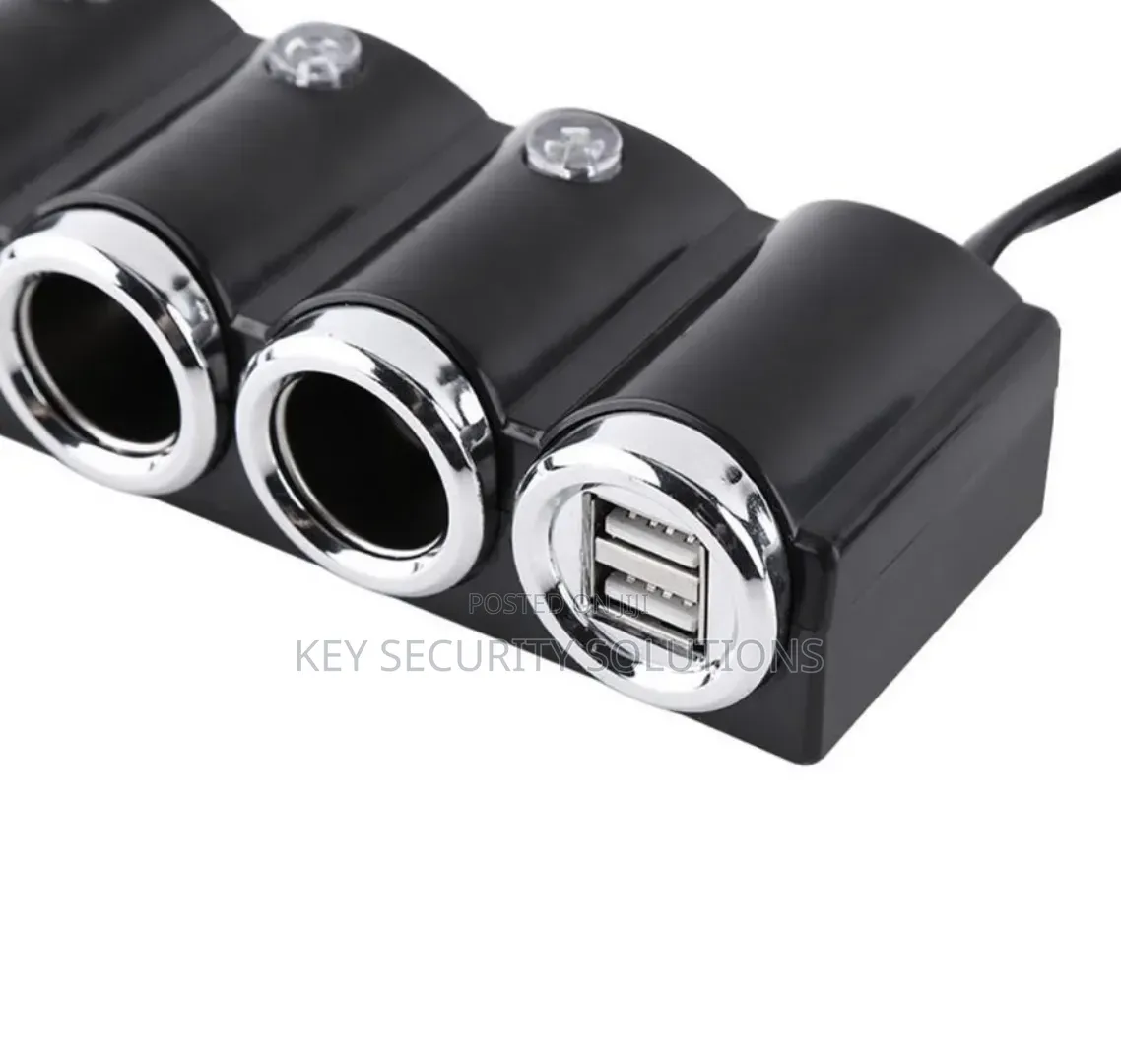 Electronic 4 Pot Usb Charger Socket