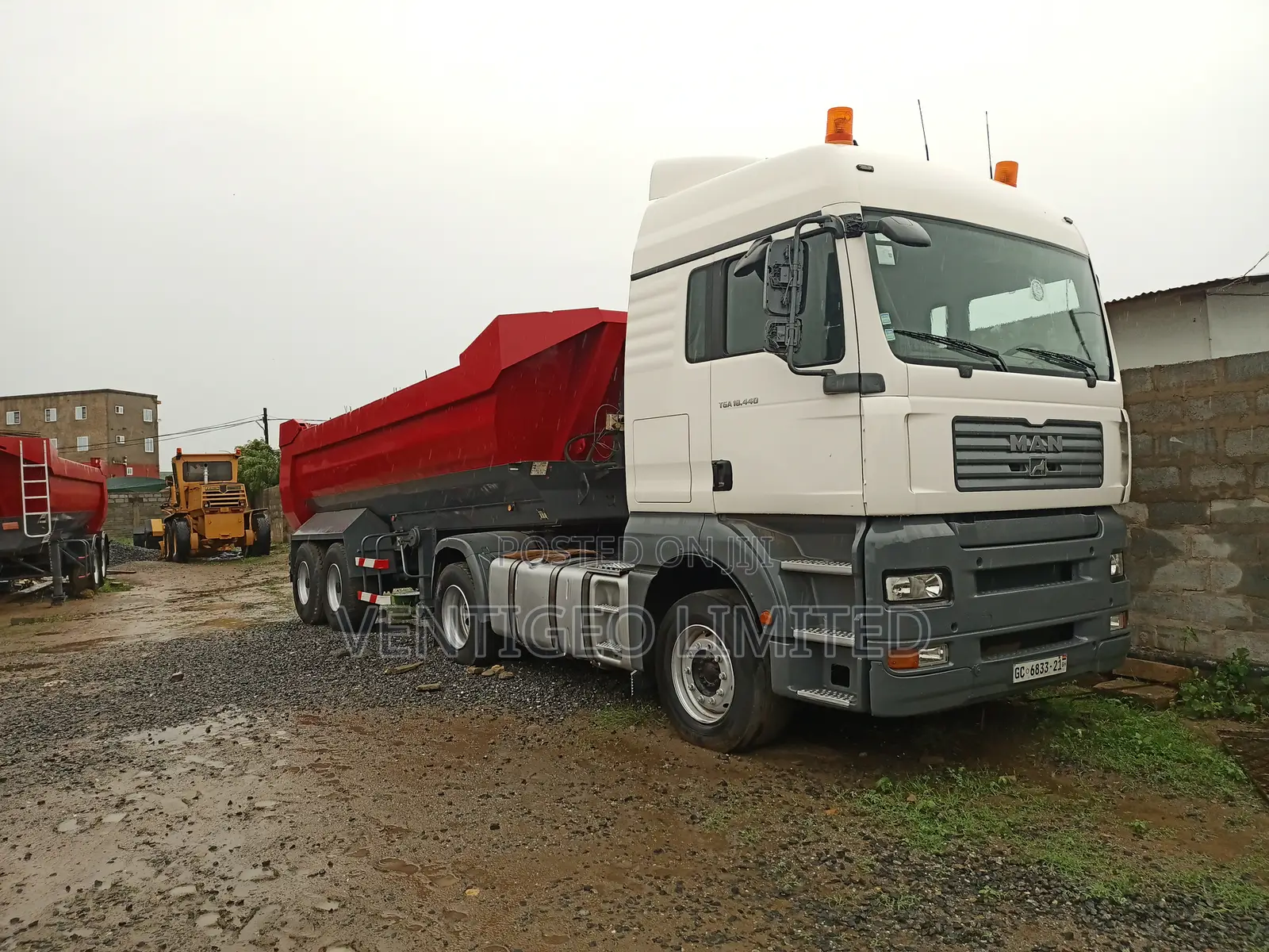 Man Tga 18.440 Automatic. Selling Only Head