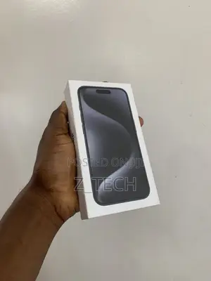 New Apple iPhone 15 Pro 256 GB Black