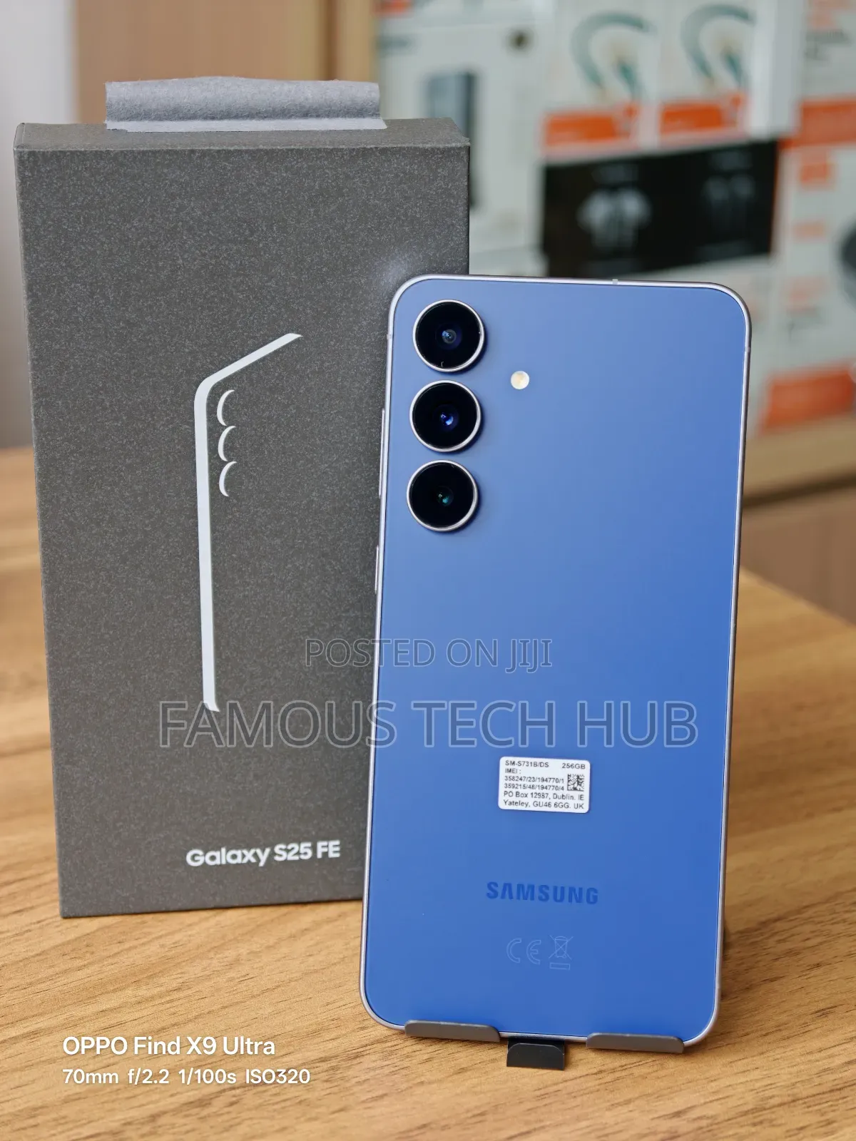 New Samsung Galaxy S25 FE 256 GB Blue