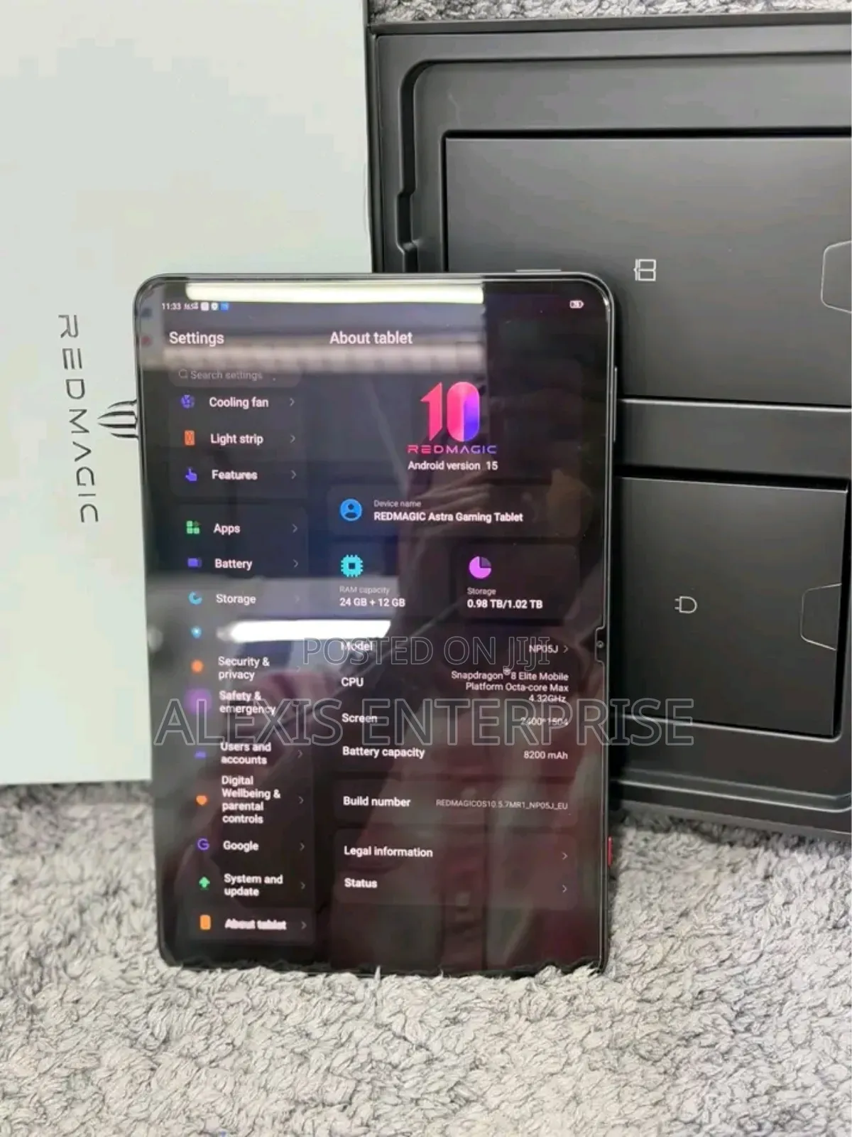 New ZTE nubia RedMagic Astra 1 TB Black