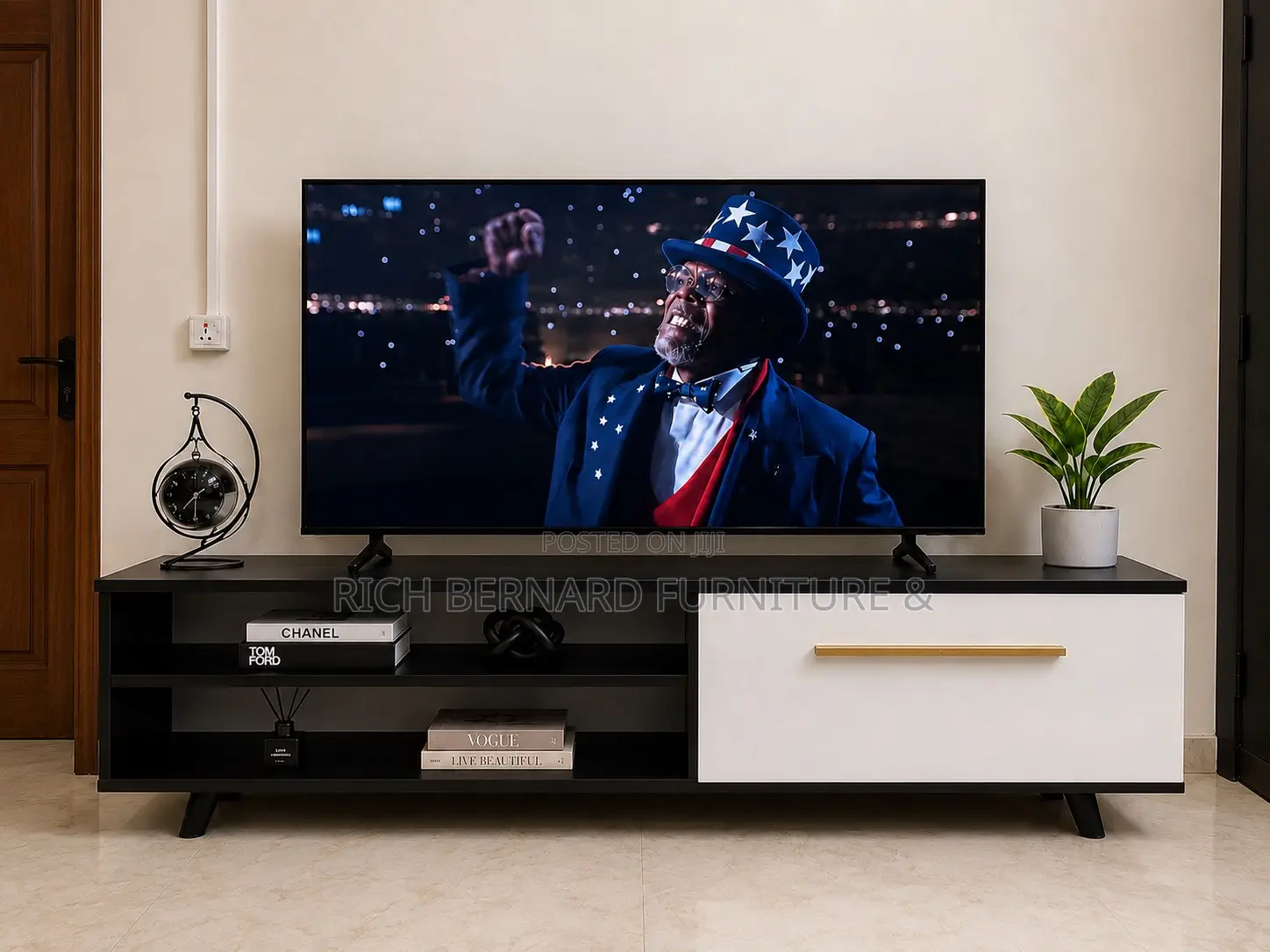 Foreign Wood 60 Inches Tv Stand