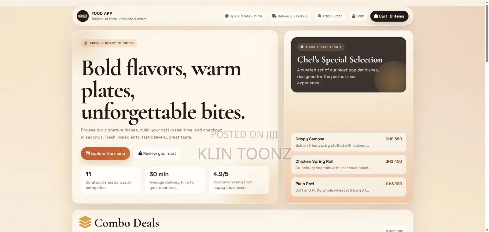 Google Sheets Food Delivery Pos System – No Hosting Needed