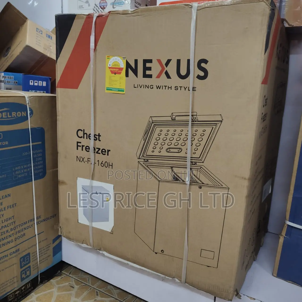 Great Performance Yet Affordable 145l Nexus Chest Freezer