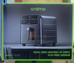 Oraimo Intellifry Air Fryer Oaf-502a – Dual-Side Heating,