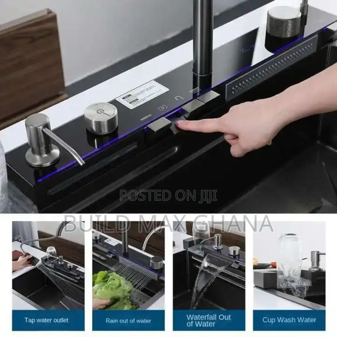 Kitchen Sink With Tap