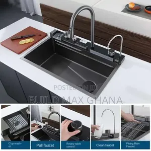 Kitchen Sink With Tap