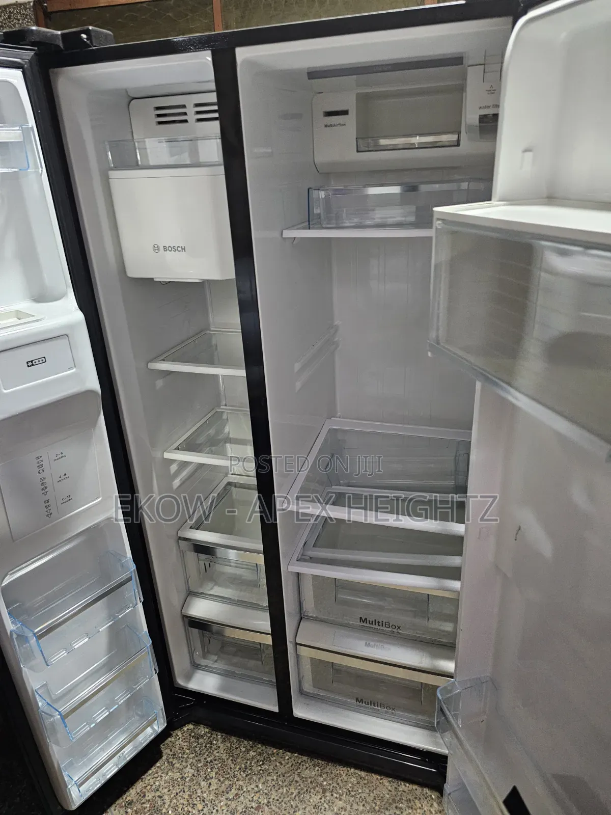 Bosh Side by Side Fridge From Uk. Almost Brand New