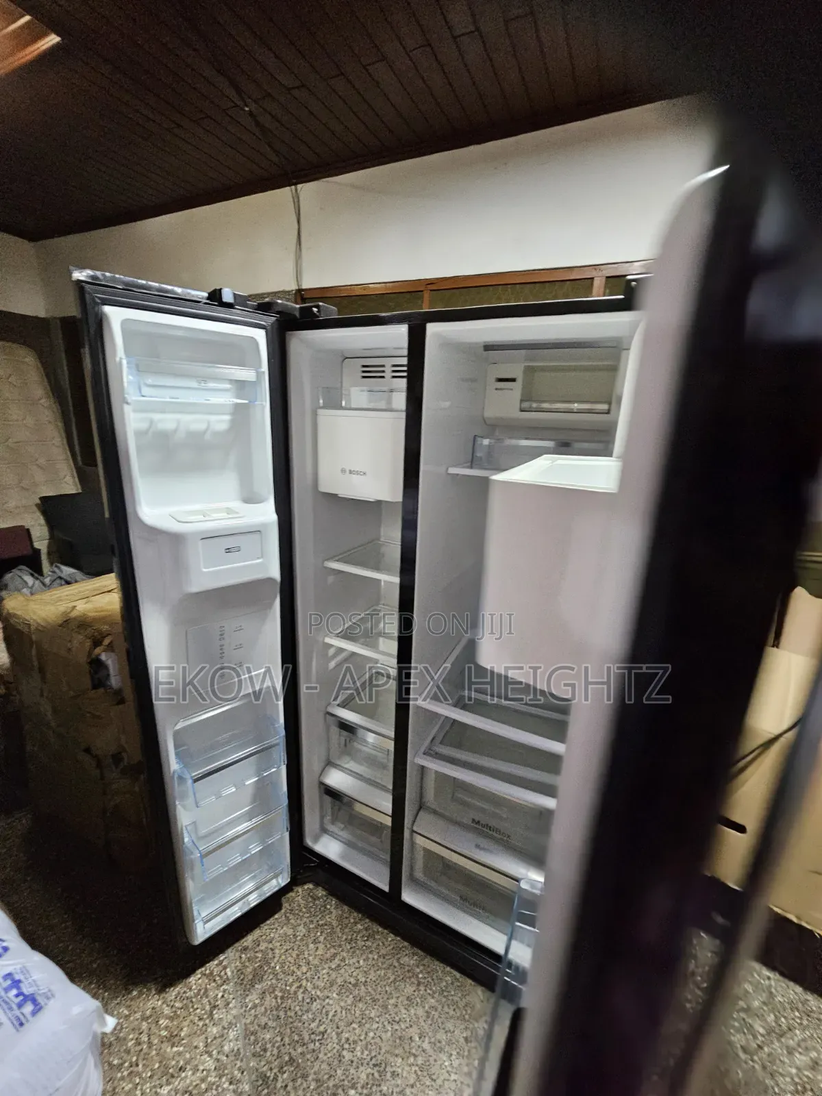Bosh Side by Side Fridge From Uk. Almost Brand New