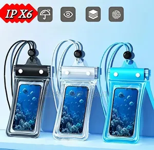 Universal Waterproof Phone Pouch – Pink – Floating Underwater Dry Bag