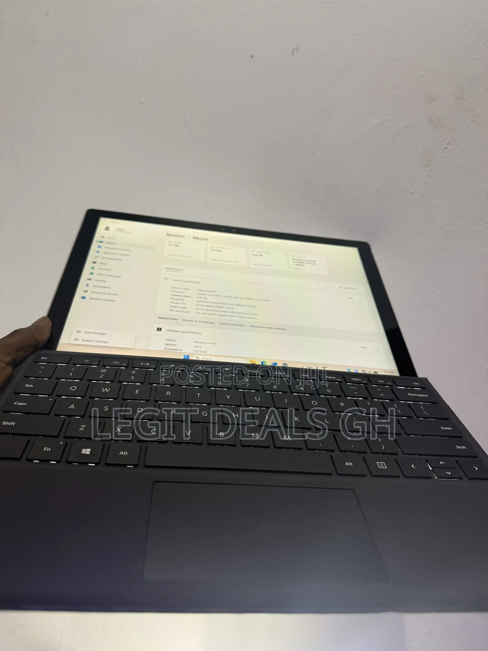 Laptop Microsoft Surface Pro 4 8GB Intel Core i5 SSD 512GB