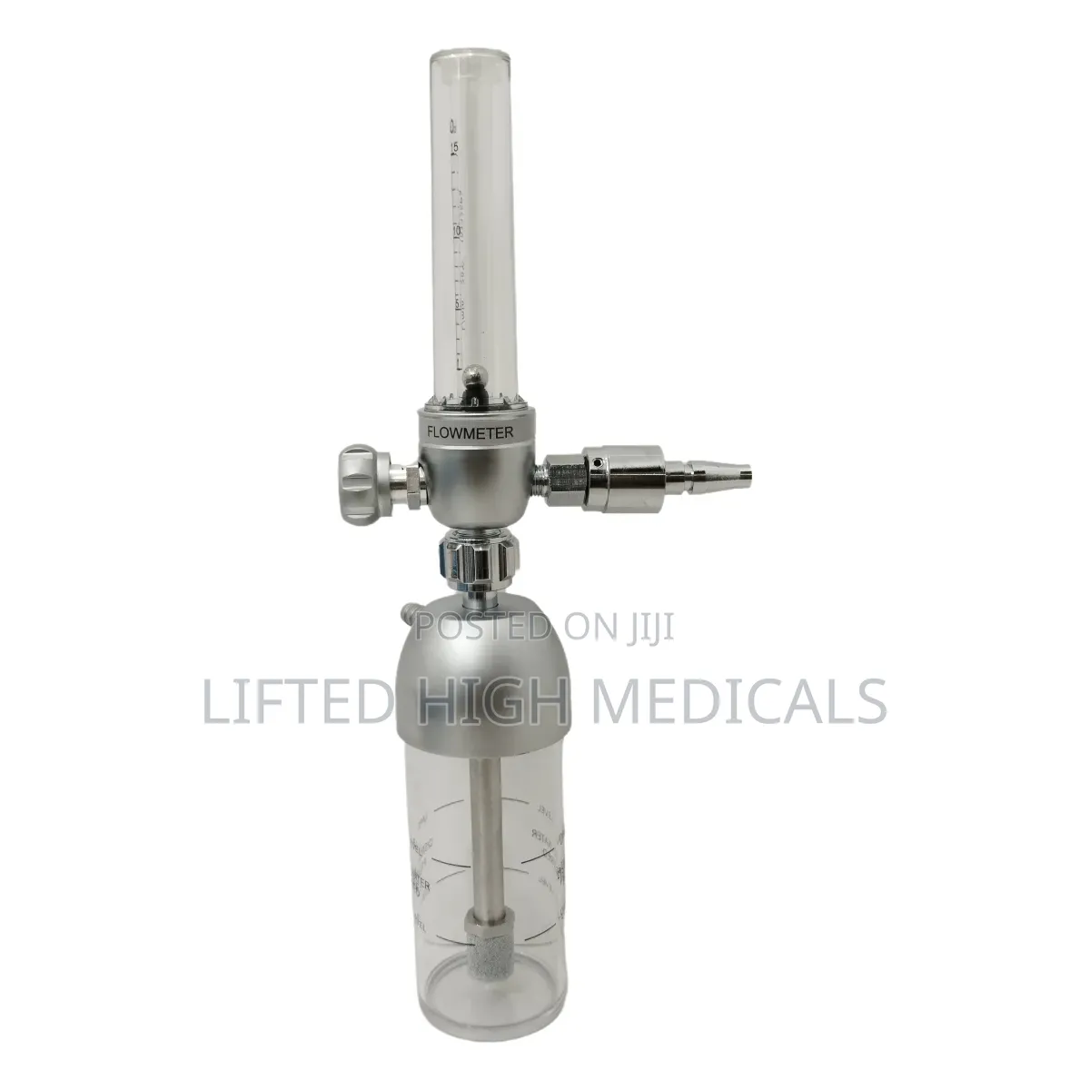 Wall Mounted Oxygen Flowmeter With Humidifier Bottle