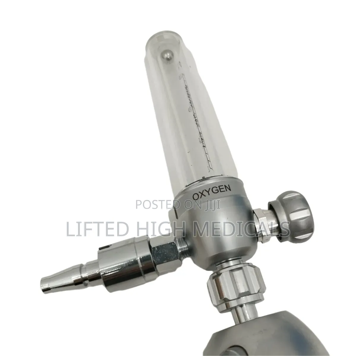 Wall Mounted Oxygen Flowmeter With Humidifier Bottle