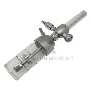 Wall Mounted Oxygen Flowmeter With Humidifier Bottle
