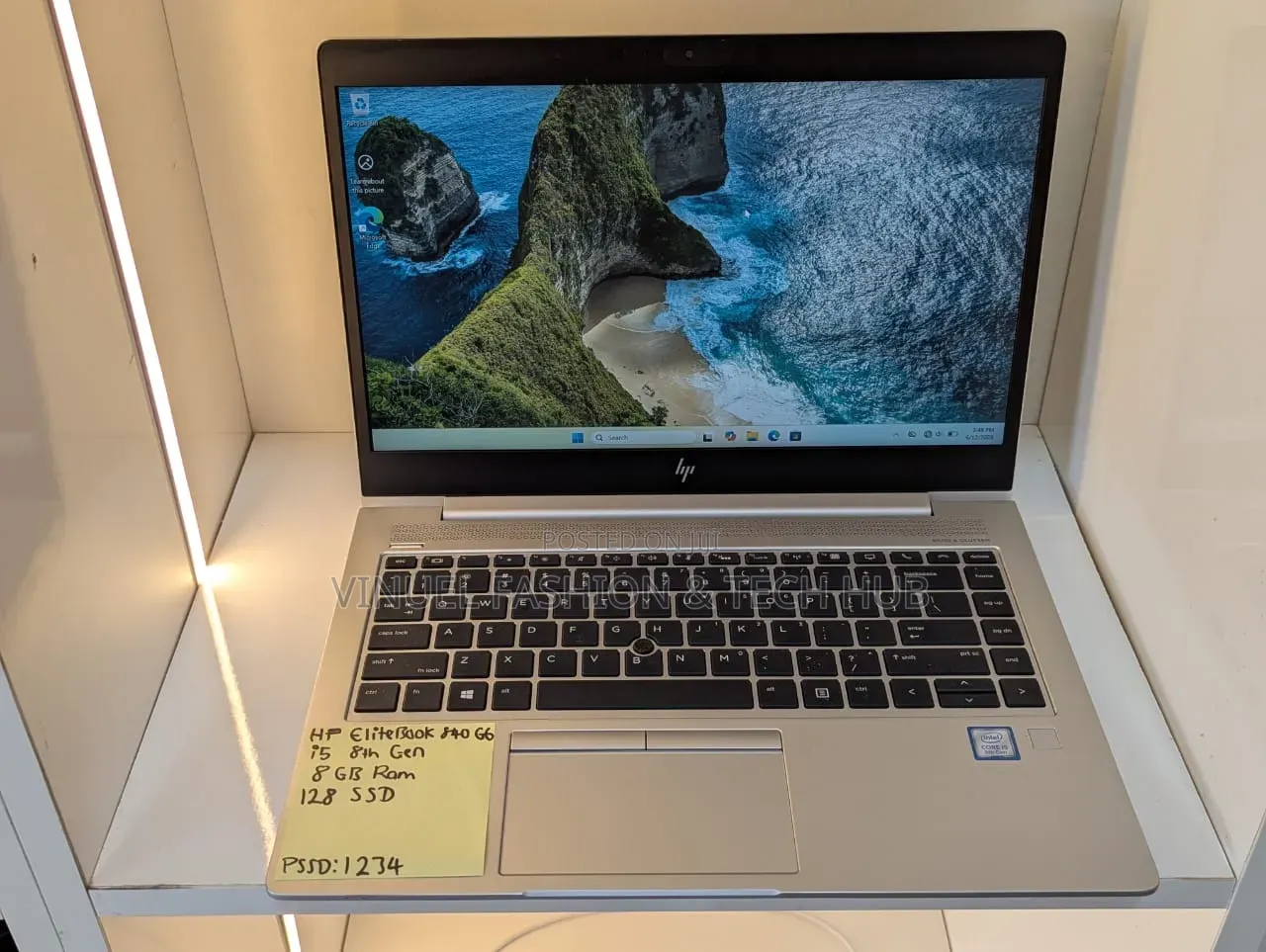 Laptop HP EliteBook 840 G6 8GB Intel Core i5 SSD 128GB