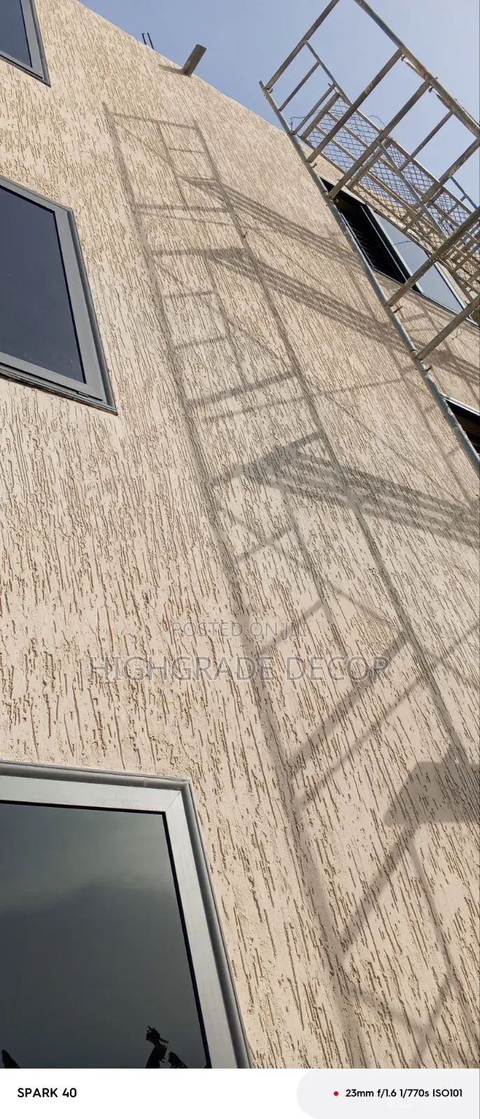 Roofing Leakage,Graffiato Sand and Stone,Painting,Pop Skimming,Design