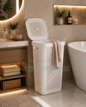 Laundry Basket With Lid