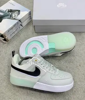 Nike Air Force 1 React Mint Grey