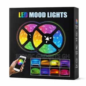 2m Smart Multi-color Led Strip Mood Lights With App Control