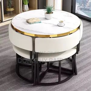 Four Chairs and One Table