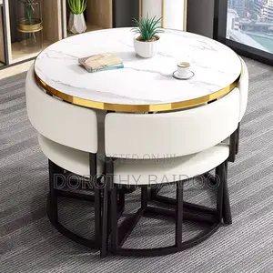 Four Chairs and One Table