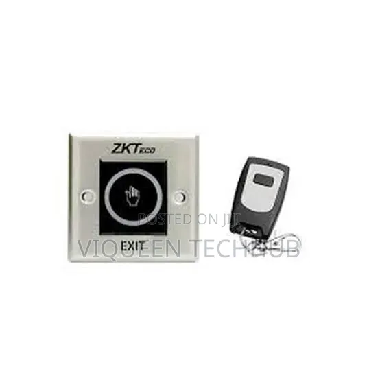 Zteco Exit Button + Remote (No Touch)