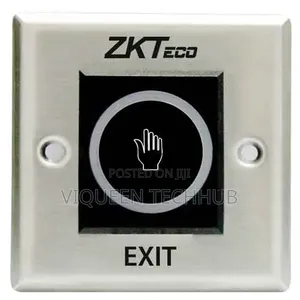 Zteco Exit Button + Remote (No Touch)