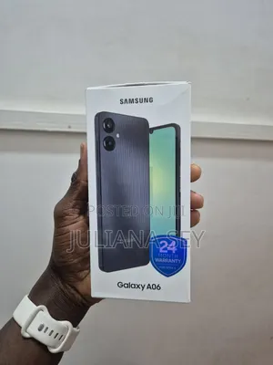 New Samsung Galaxy A06 64 GB Black