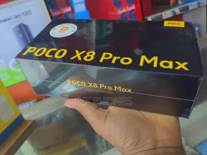 New Xiaomi Poco X8 Pro Max 512 GB Black