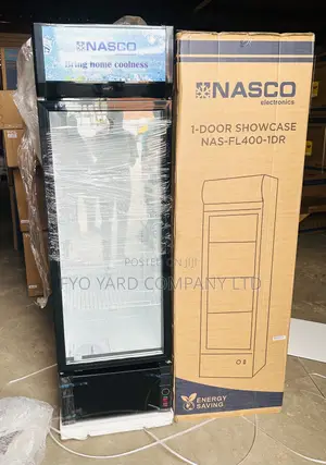 Premium Design Nasco 1 Door 358liters Display Fridge