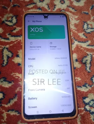 Infinix Hot 50 128 GB Blue