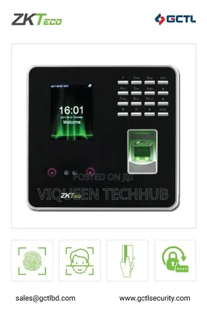 Zkteco Mb20 Pro Time Attendance +Fingerprint+Card+Password