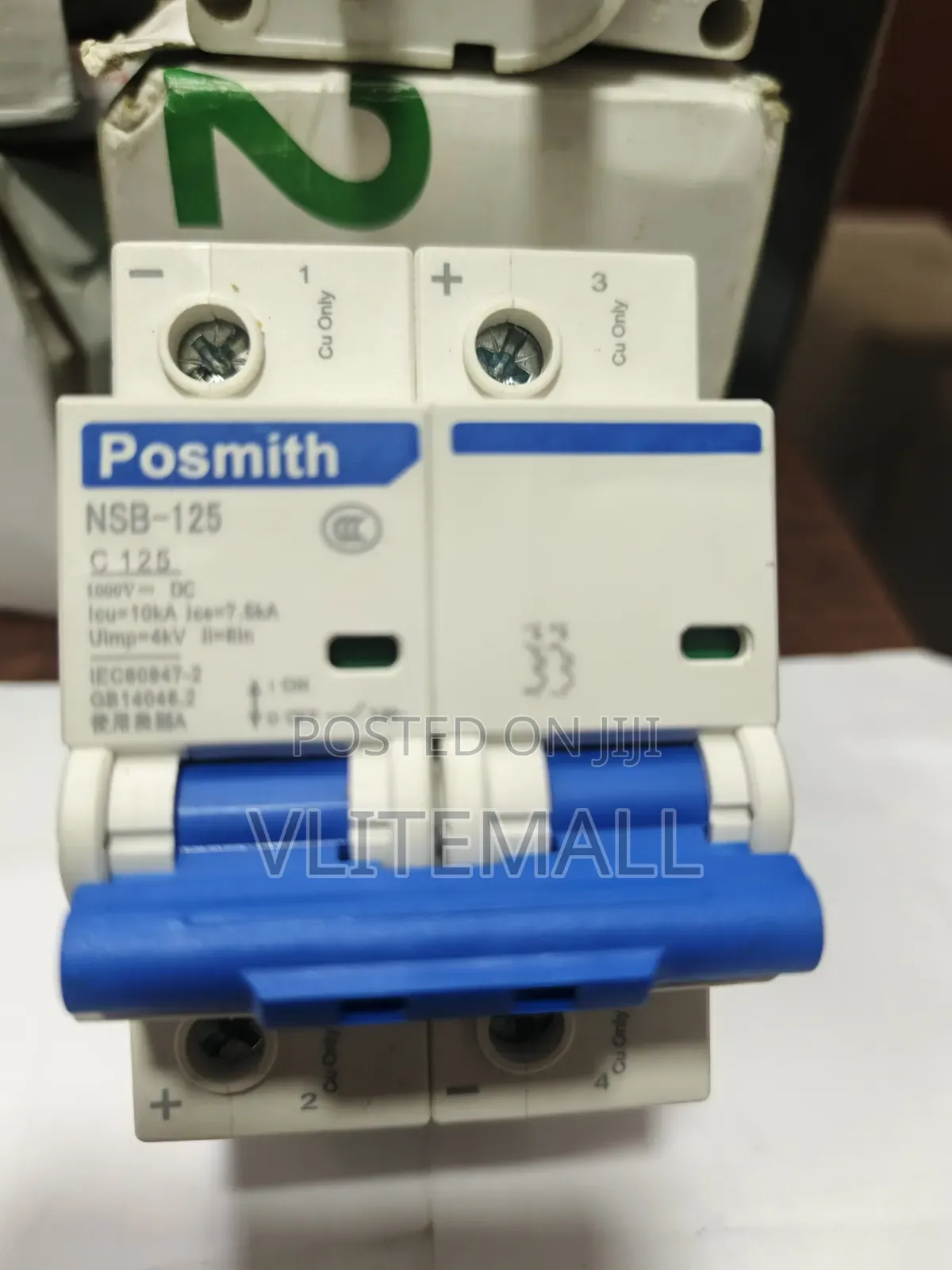 125a 2p Dc Breaker