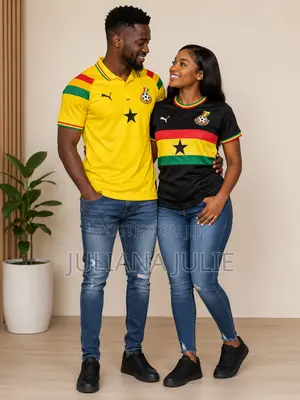 Original Classic Retro Ghana Jersey Available at Cool Price