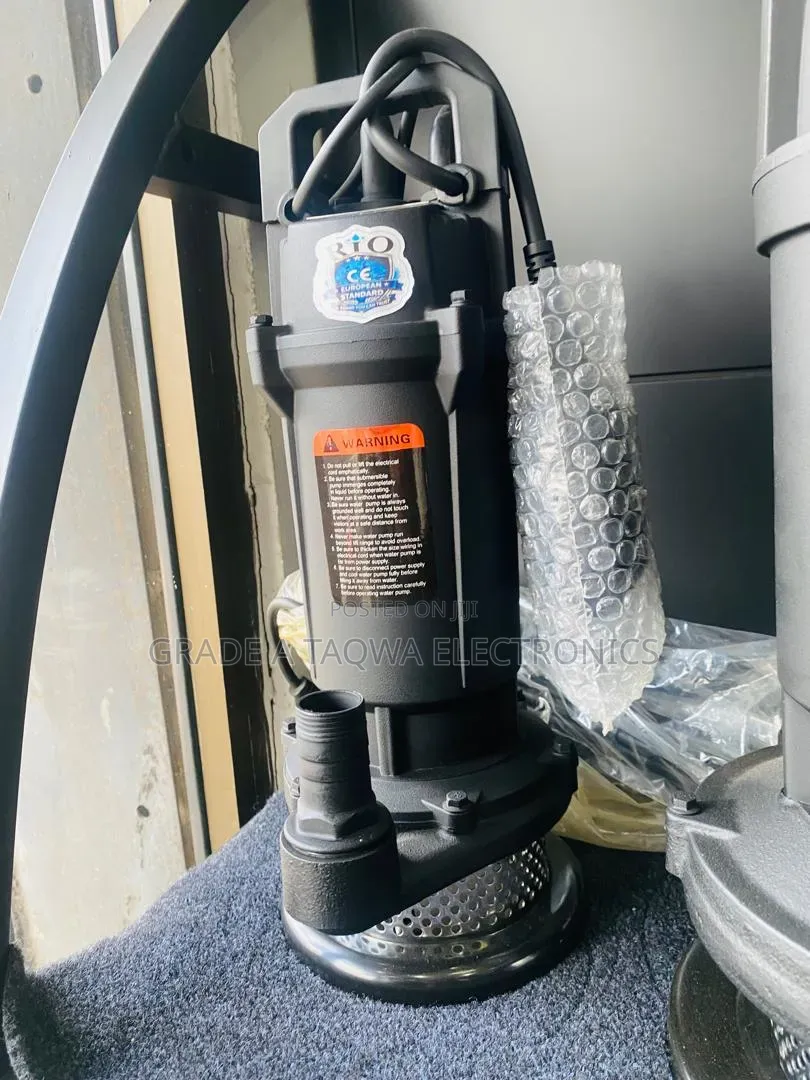 Efficient Rio 0.5hp Sewage Water Pump