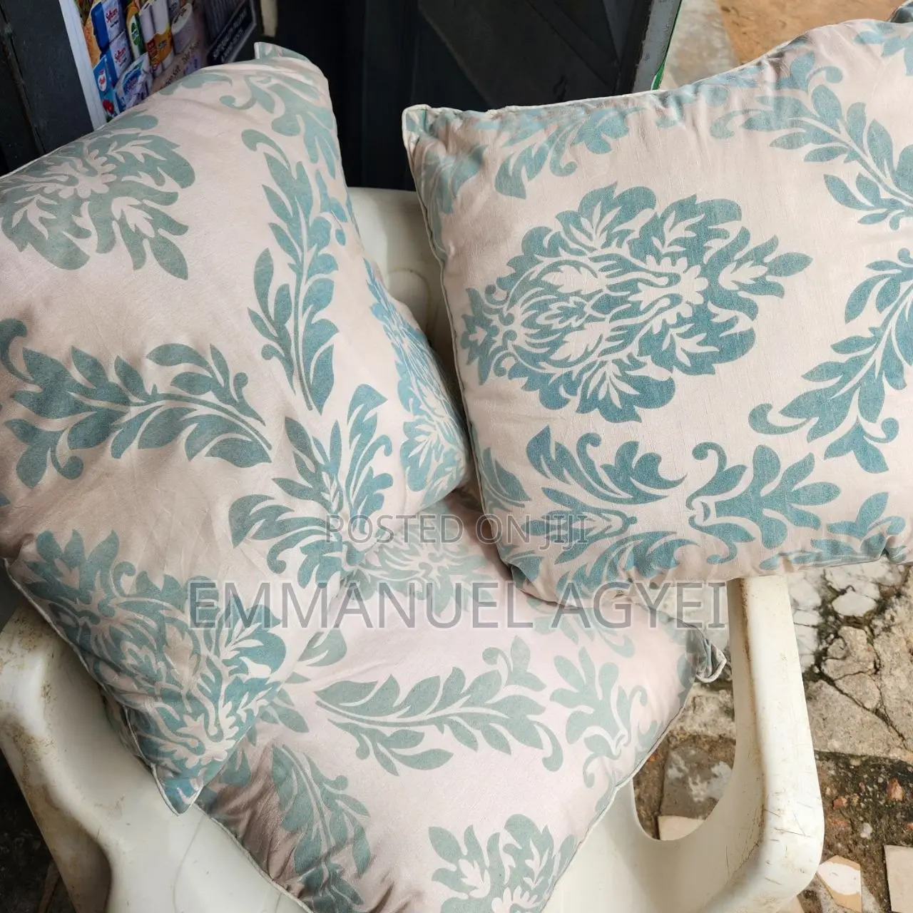Grace and Son's Armrest/Handrest Pillows and Cushions