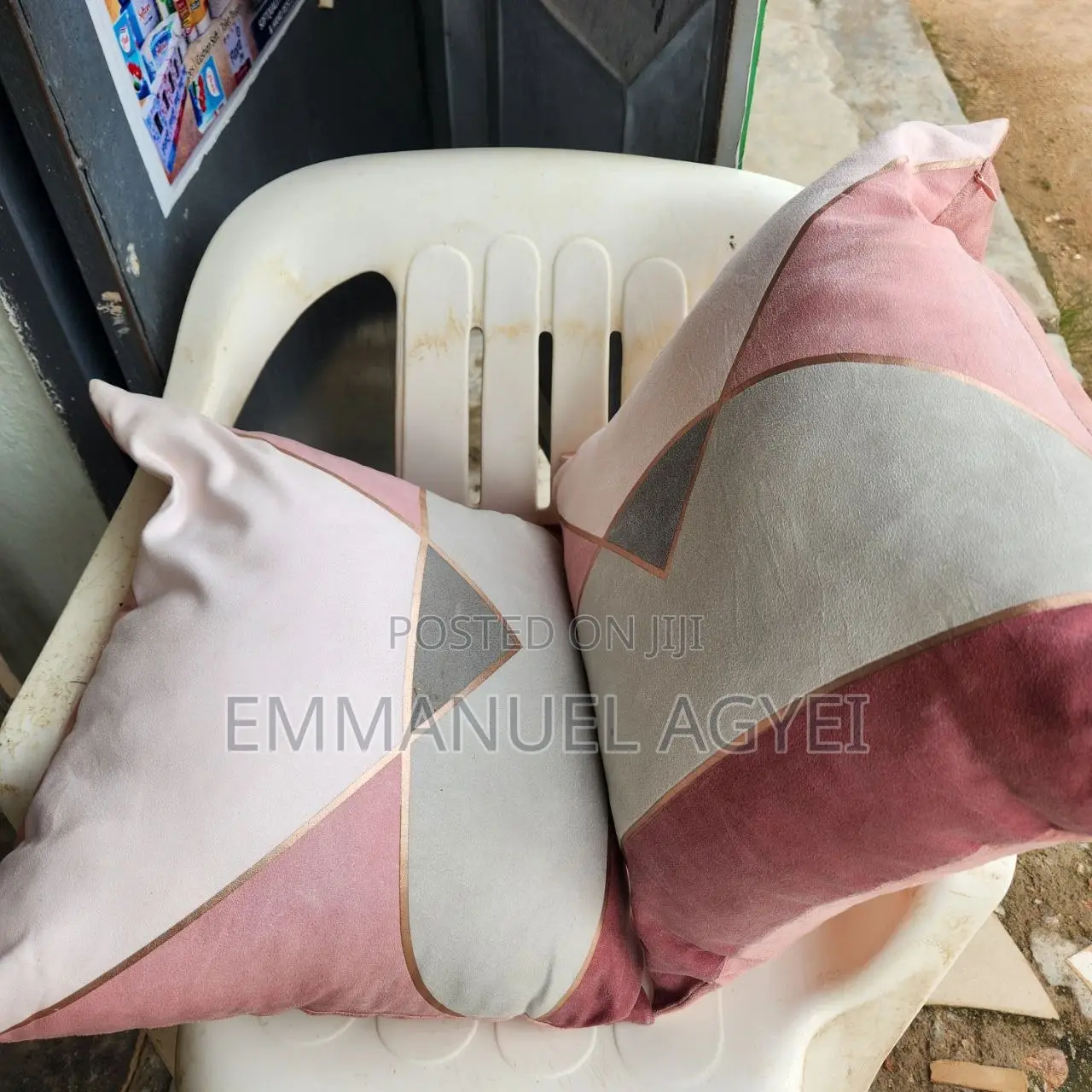 Grace and Son's Armrest/Handrest Pillows and Cushions