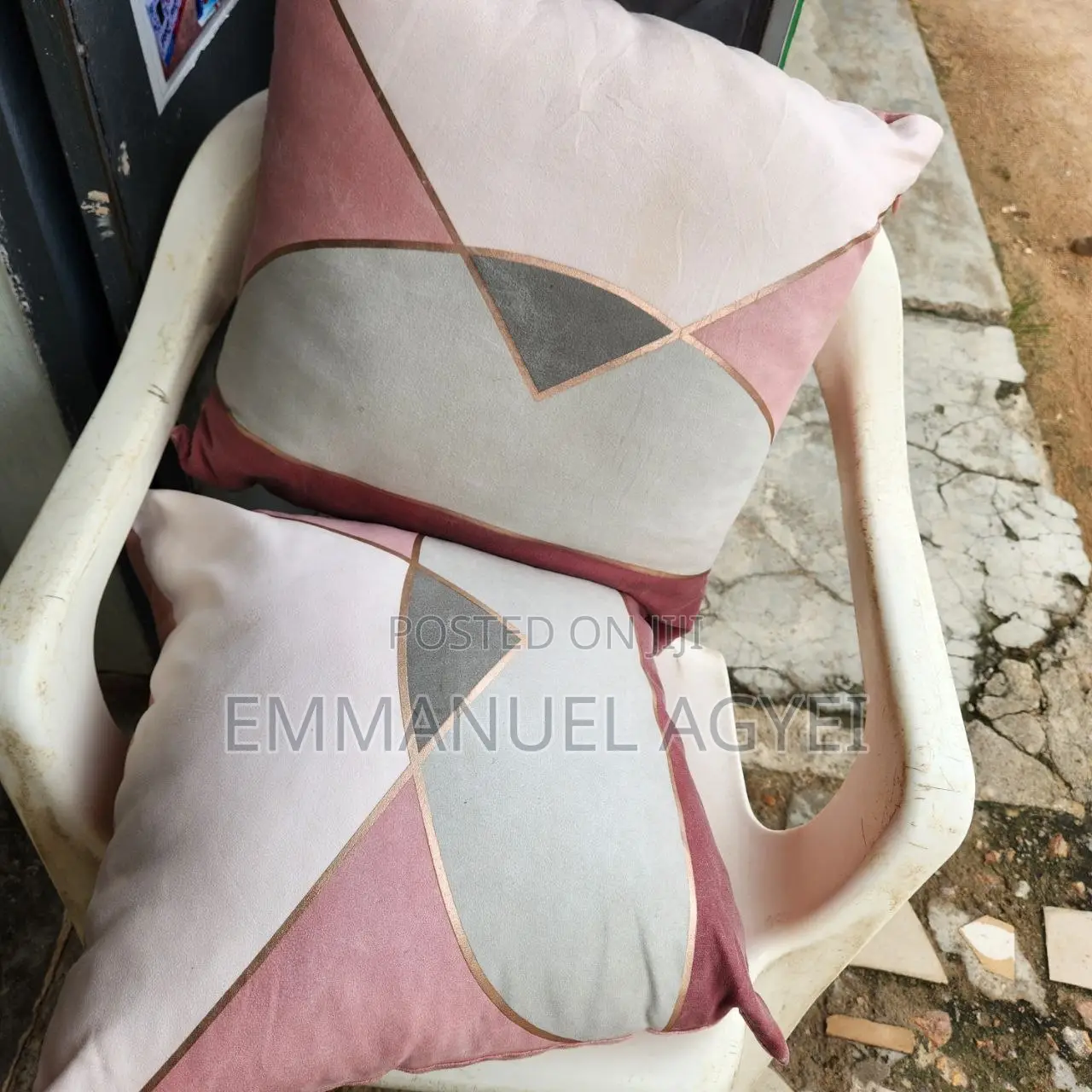 Grace and Son's Armrest/Handrest Pillows and Cushions