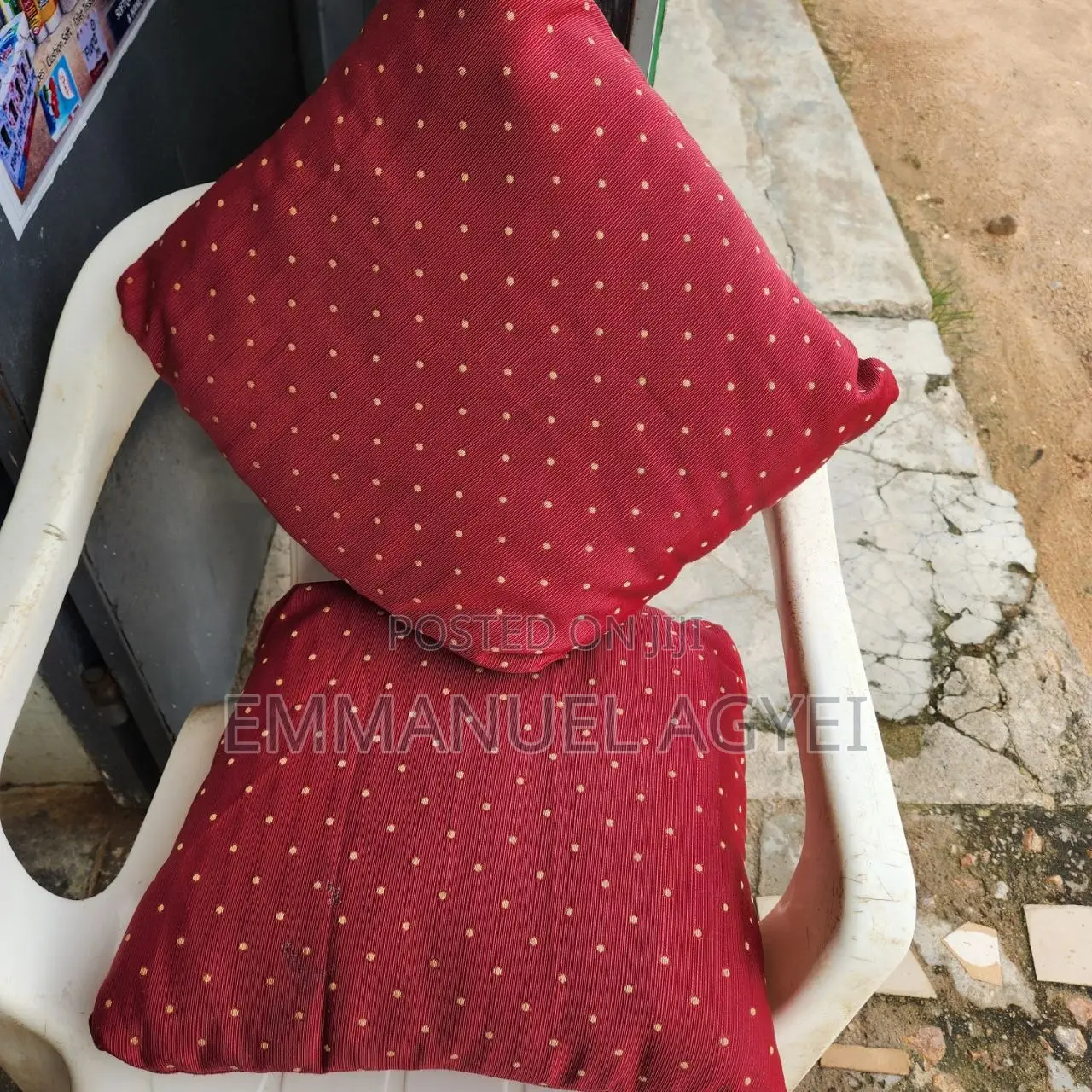 Grace and Son's Armrest/Handrest Pillows and Cushions