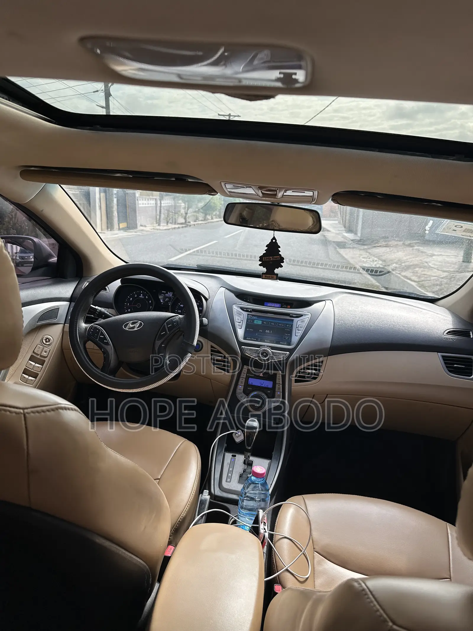 Hyundai Elantra Limited Sedan FWD (1.8L 4cyl 6A) 2013 Black