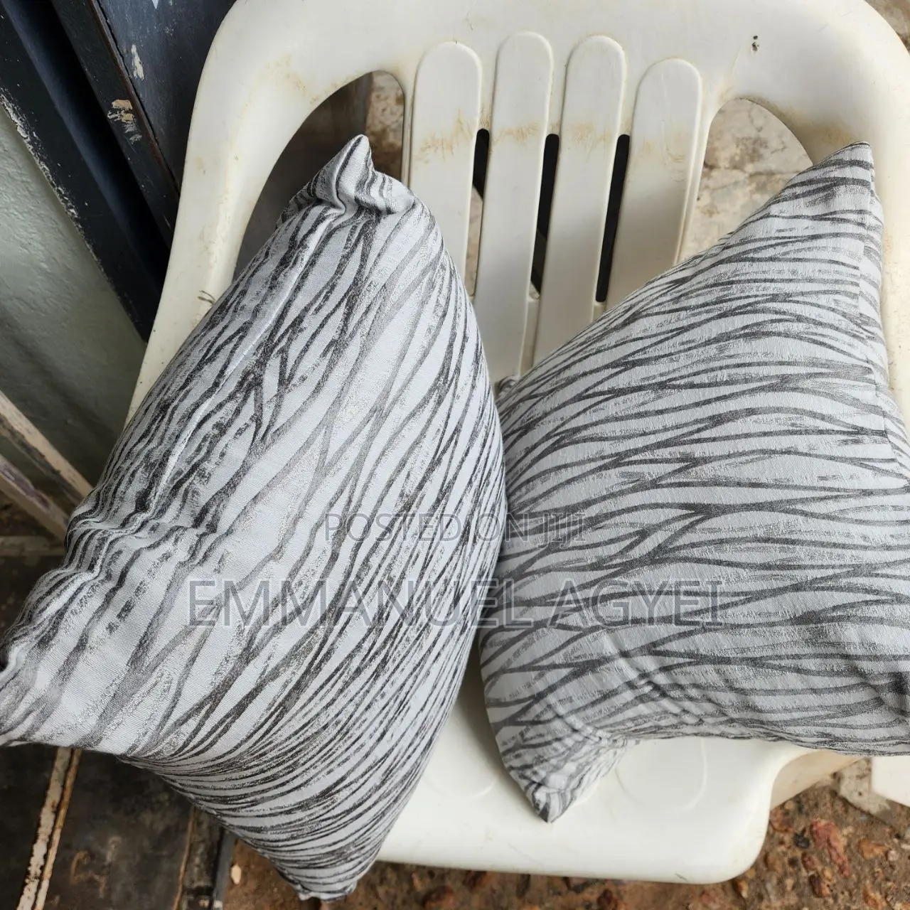 Grace and Son's Armrest/Handrest Pillows and Cushions
