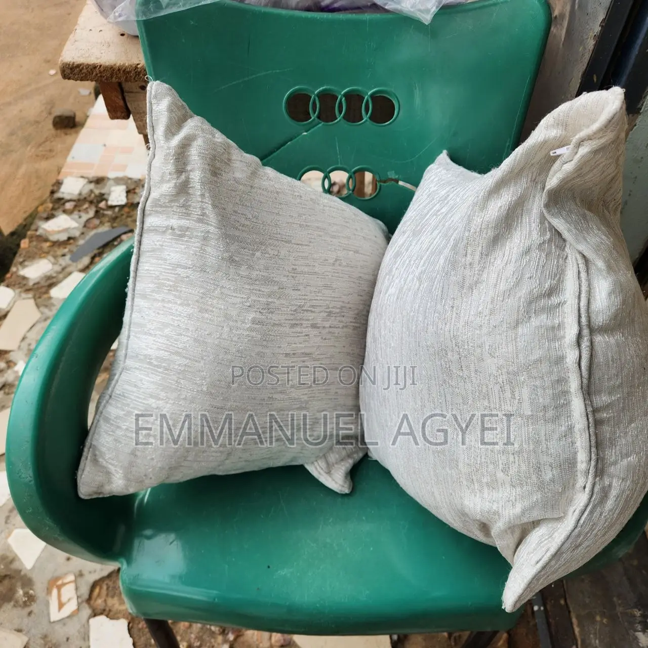 Grace and Son's Armrest/Handrest Pillows and Cushions