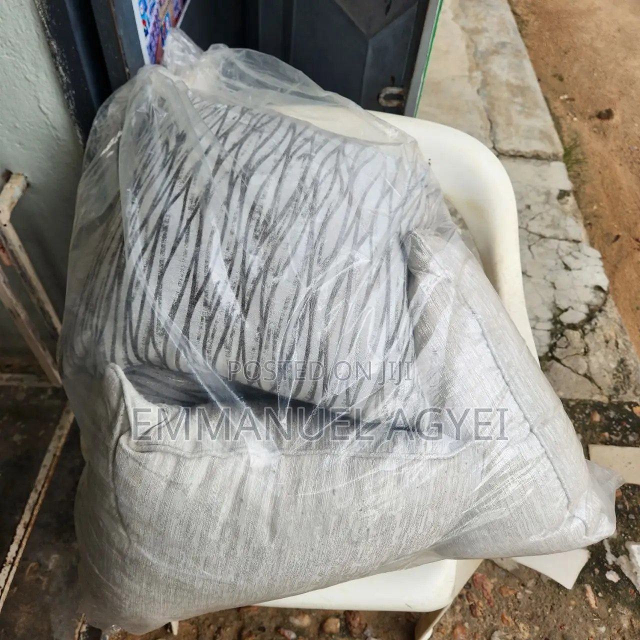 Grace and Son's Armrest/Handrest Pillows and Cushions