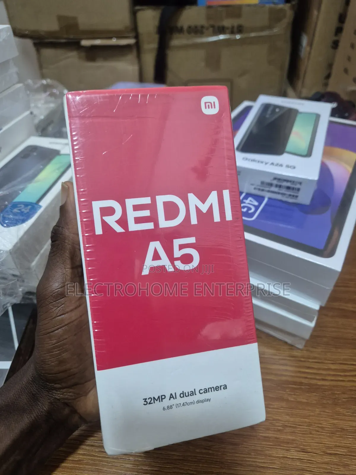 New Xiaomi Redmi A5 4G 128 GB Black
