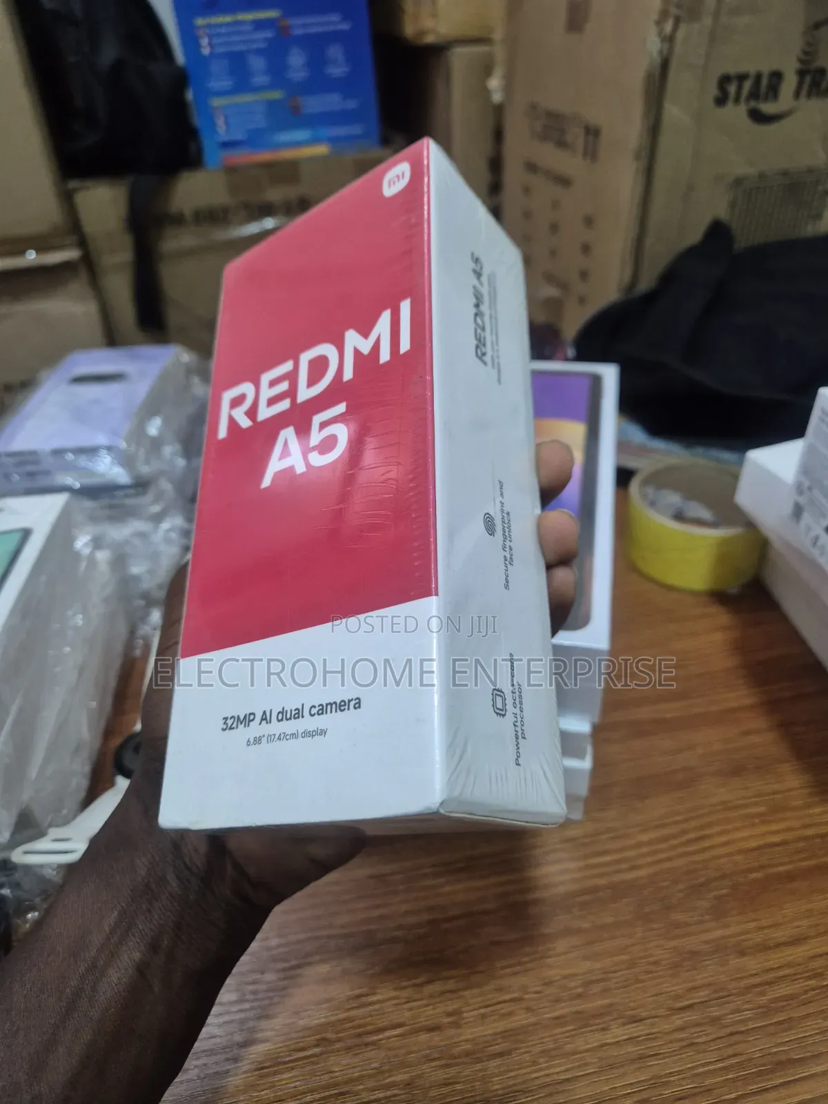New Xiaomi Redmi A5 4G 128 GB Black