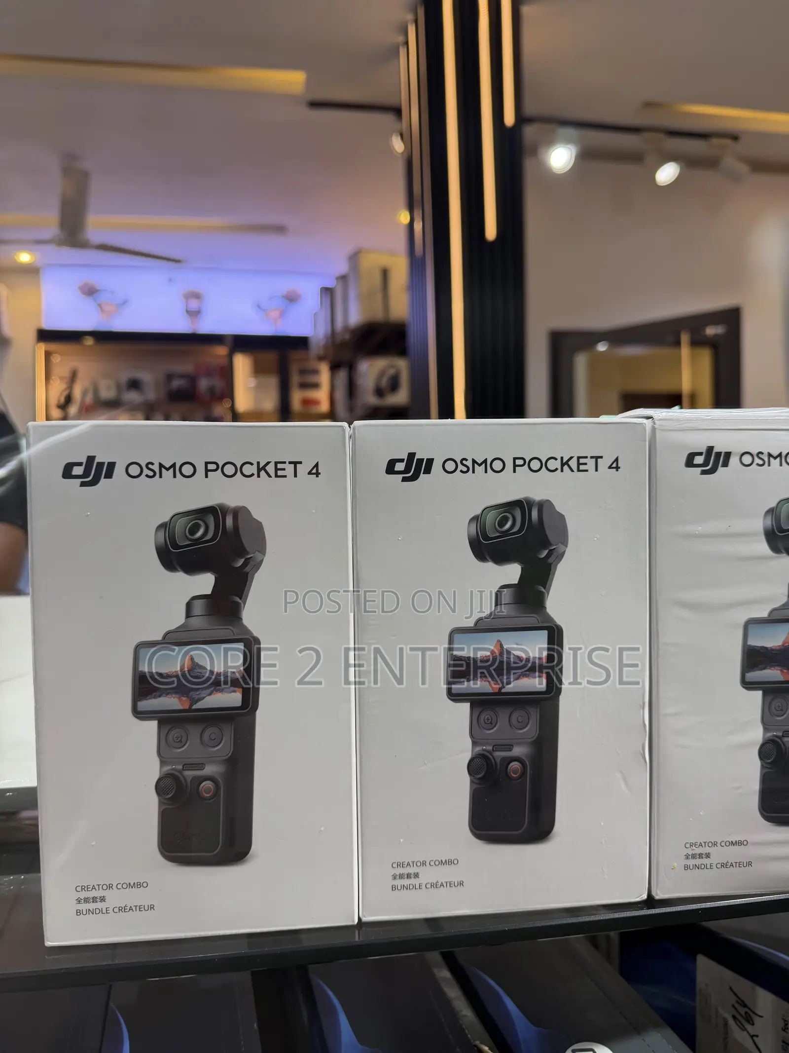 Dji Osmo Pocket 4 Creator Combo – Brand New
