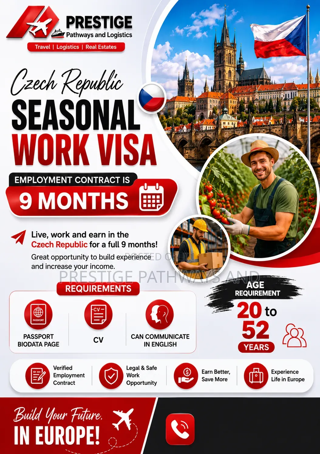 Work in Czech Republic