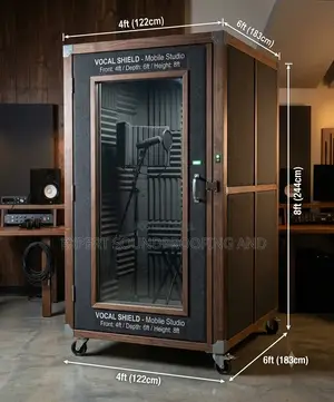 Acoustic Vocal Studio Booth