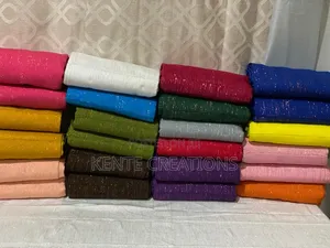 Plain Kente Fabrics.