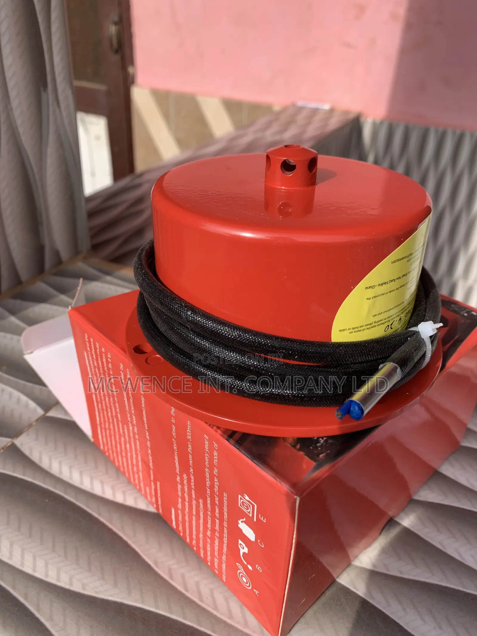 Mcwence Corded Auto Car Fire Extinguisher